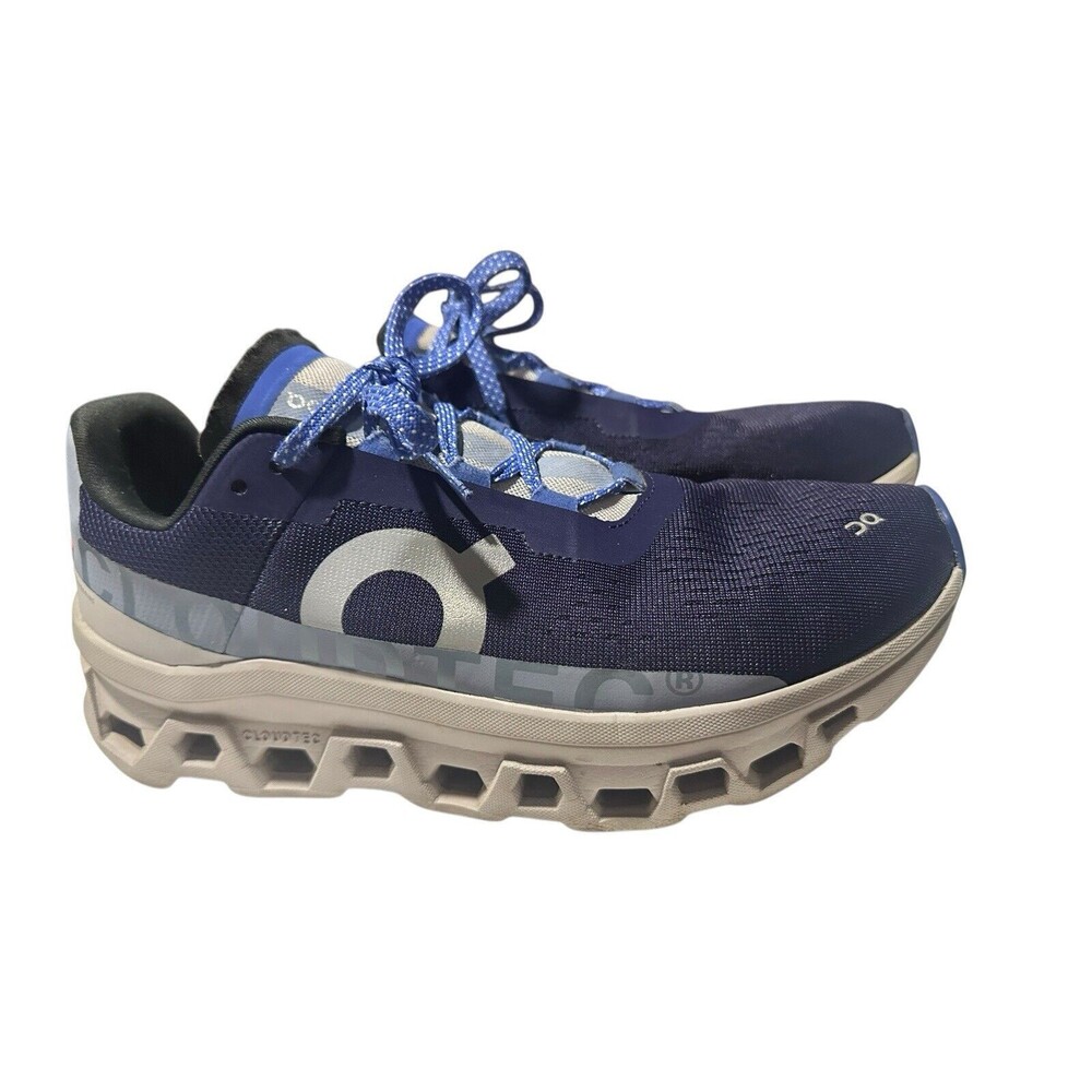 On Cloud CloudMonster Sz 10 Acai Lavender Blue Cloudtec Running Shoe Women